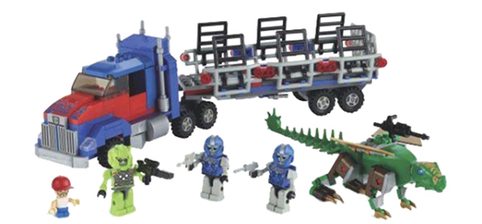 игрушки оптимус грузовик