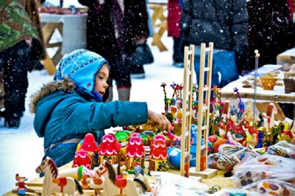 Рождественская ярмарка в Этномире