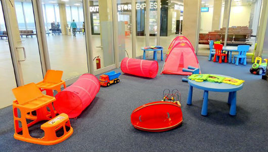 Детские зоны в аэропорту «Пулково» - Workingmama