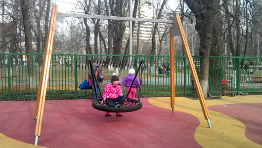 Детская площадка в Парке Красная Пресня - Workingmama